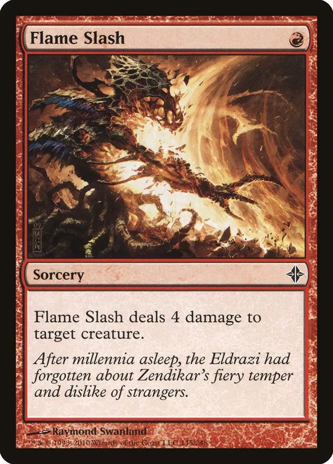 Flame Slash (Rise of the Eldrazi)