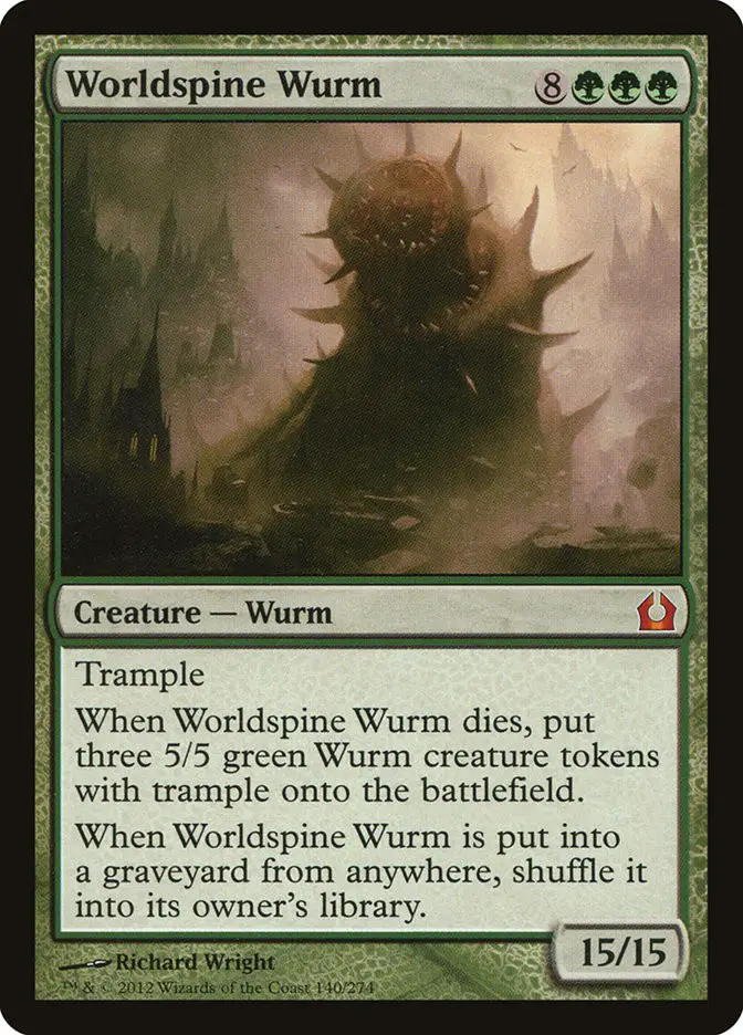 Worldspine Wurm (Return to Ravnica)