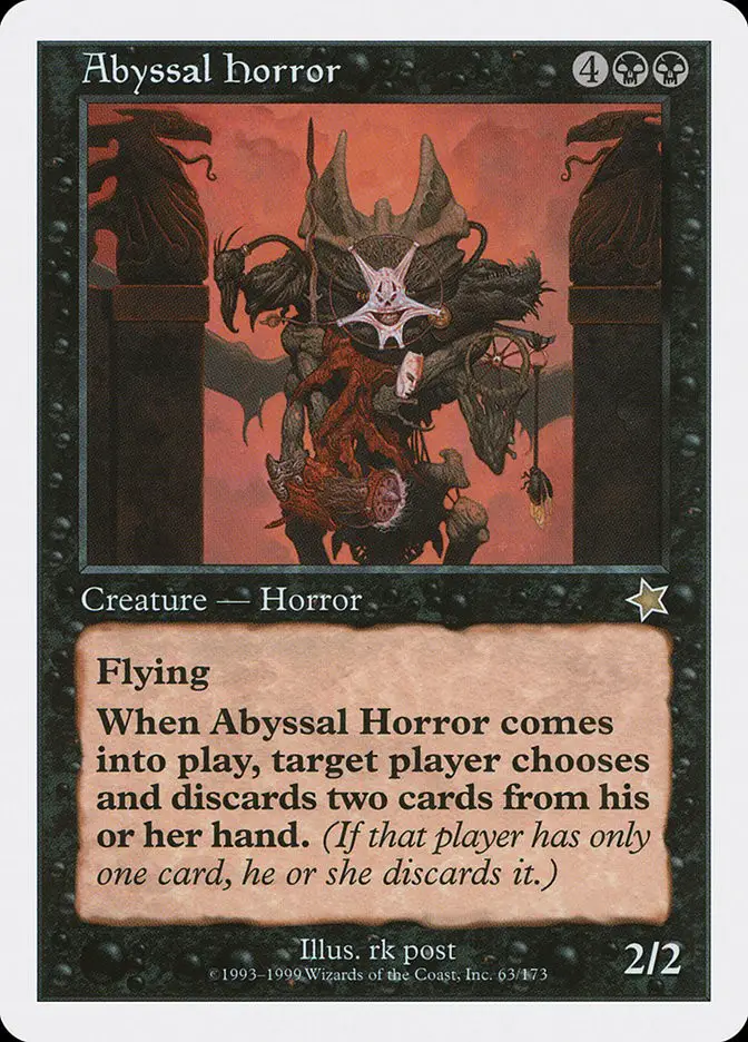 Abyssal Horror (Starter 1999)