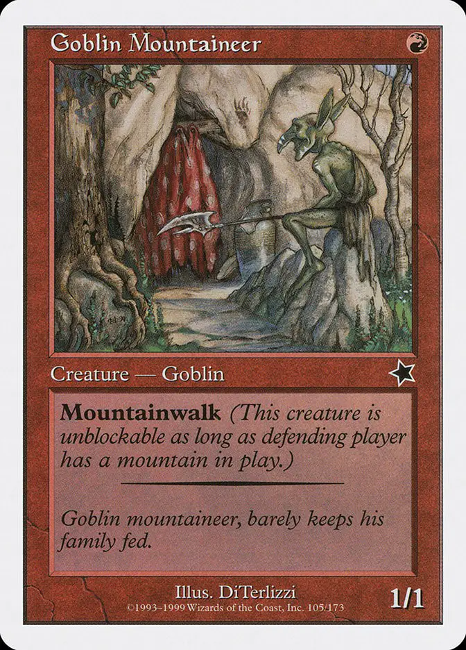Goblin Mountaineer (Starter 1999)