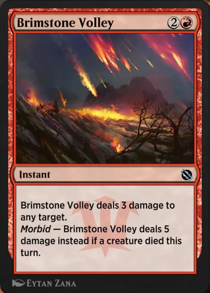 Brimstone Volley (Shadows of the Past)