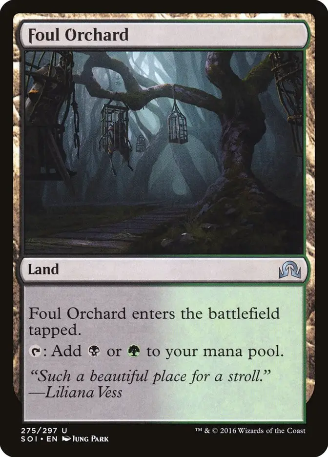 Foul Orchard (Shadows over Innistrad)