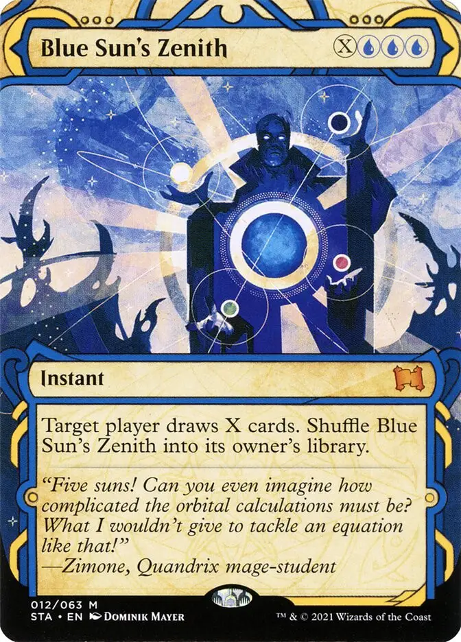 Blue Sun s Zenith (Strixhaven Mystical Archive)