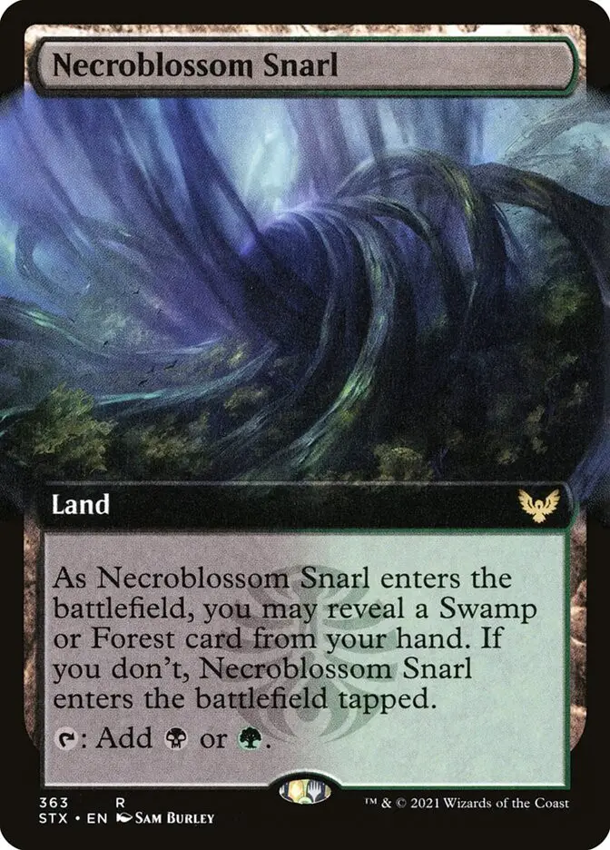Necroblossom Snarl (Strixhaven: School of Mages)