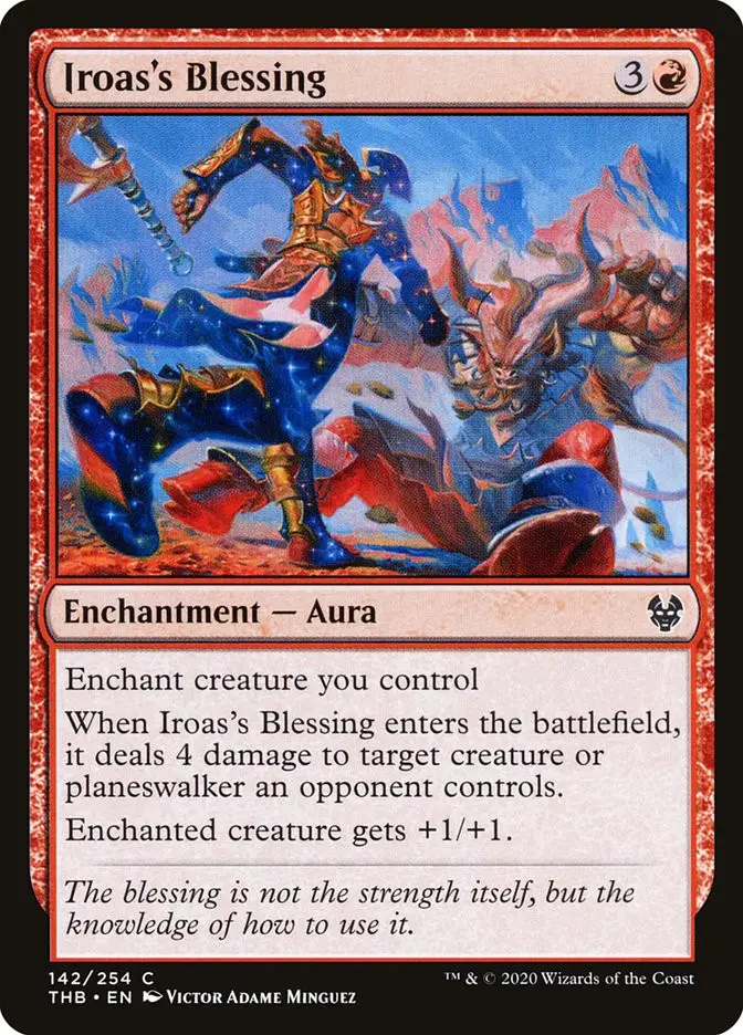 Iroas s Blessing (Theros Beyond Death)