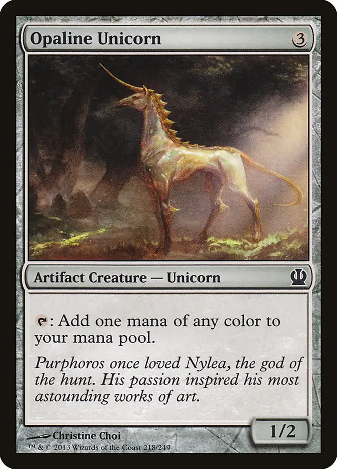 Opaline Unicorn (Theros)