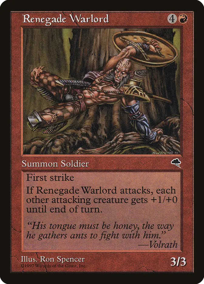 Renegade Warlord (Tempest)