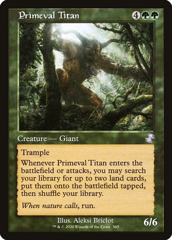 Primeval Titan (Time Spiral Remastered)