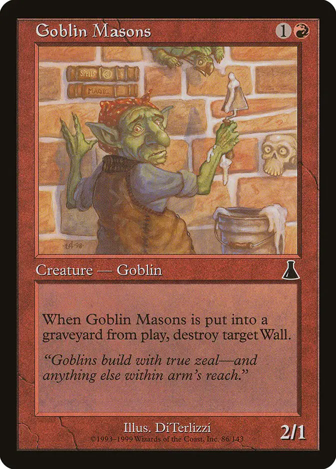 Goblin Masons (Urza