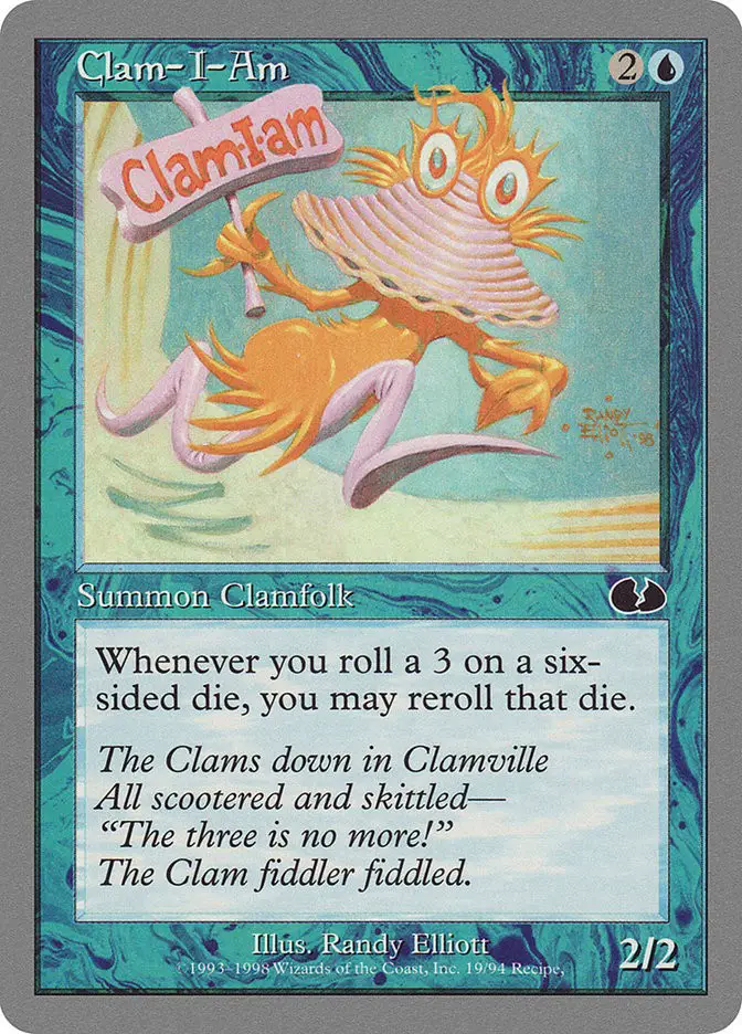 Clam I Am (Unglued)