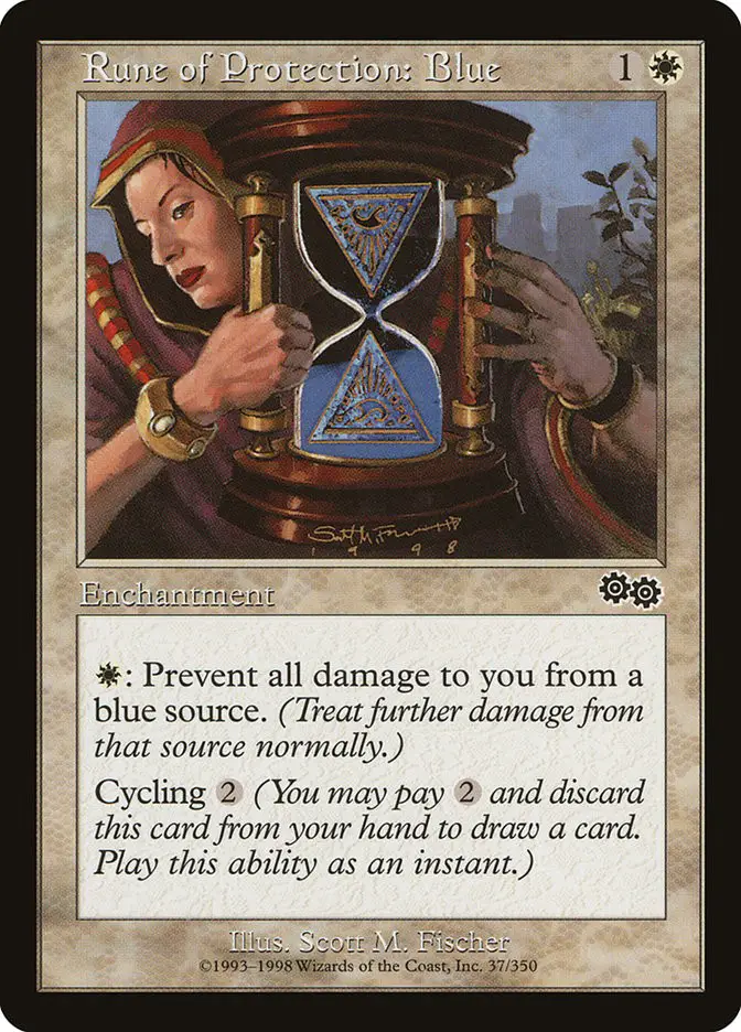 Rune of Protection  Blue (Urza