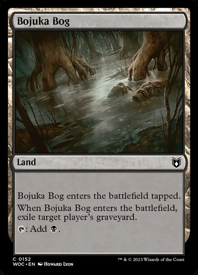 Bojuka Bog (Wilds of Eldraine Commander)