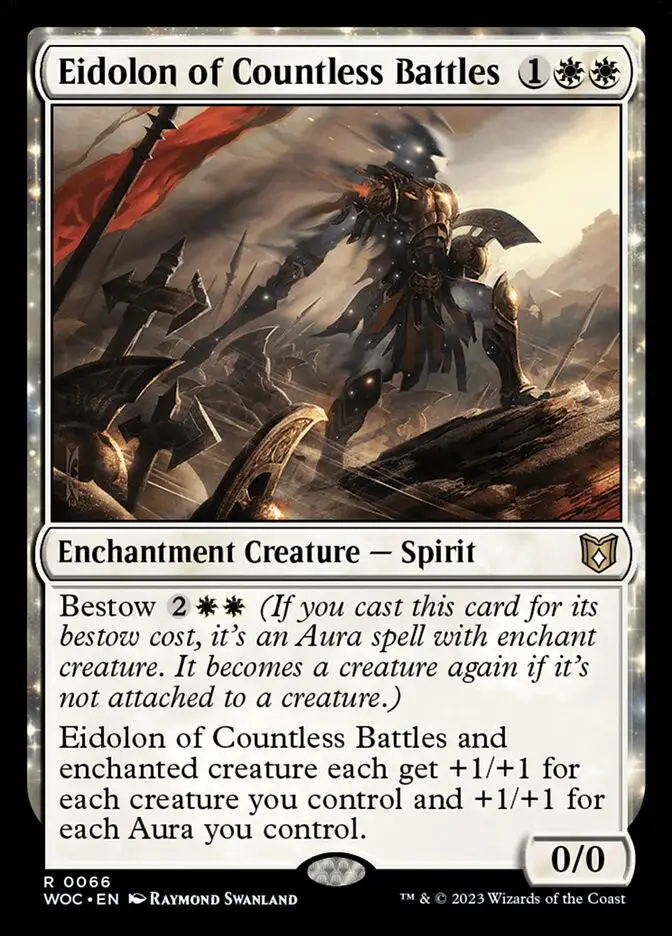 Eidolon of Countless Battles (Wilds of Eldraine Commander)