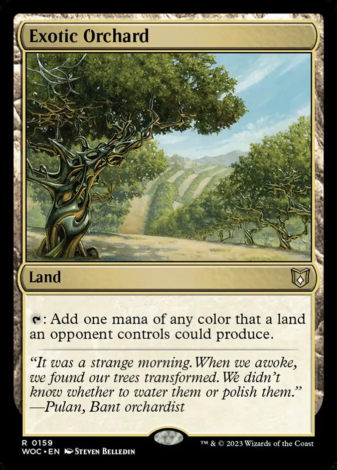 Exotic Orchard (Wilds of Eldraine Commander)