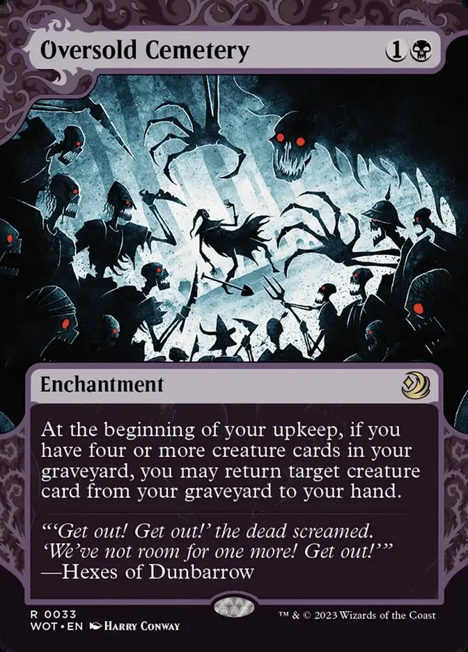 Oversold Cemetery (Wilds of Eldraine: Enchanting Tales)