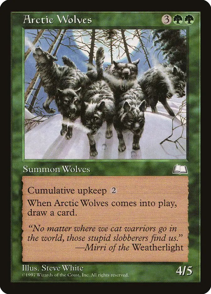 Arctic Wolves (Weatherlight)